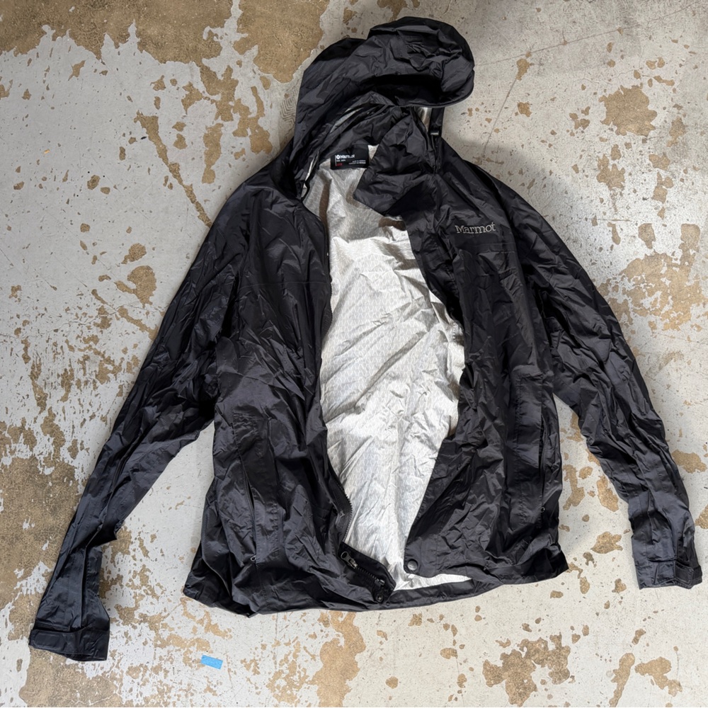 Marmot Black Windbreaker Jacket